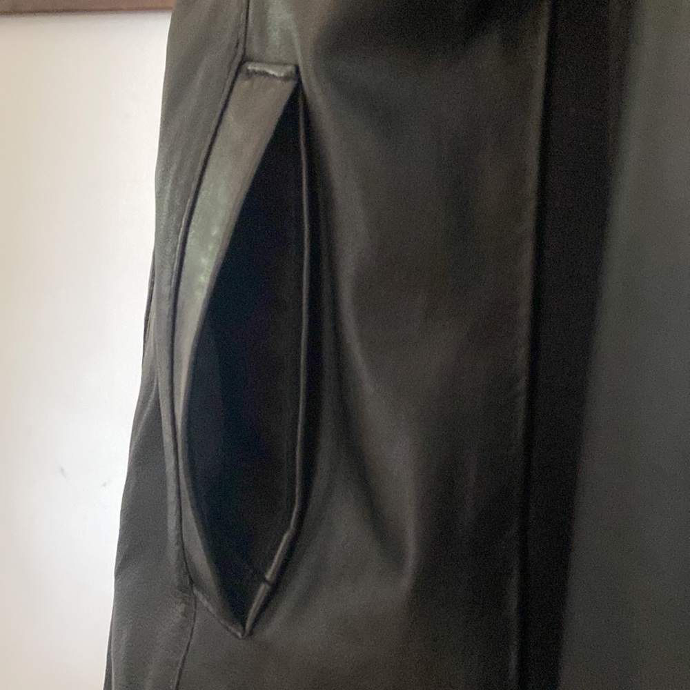Dolan leather jacket. Black. Size L. - Picture 6 of 13